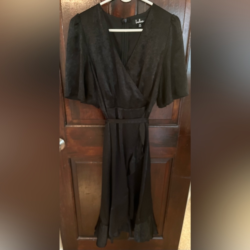 Black Wrap Dress